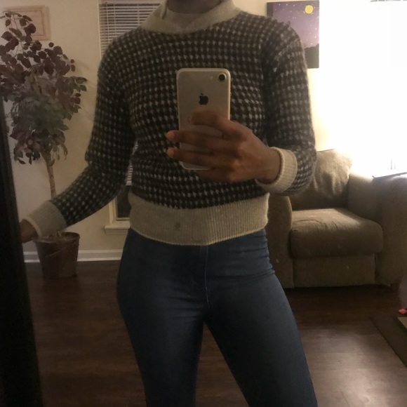 Sweater , Black & white, Liz Claiborne collection - Picture 1 of 2